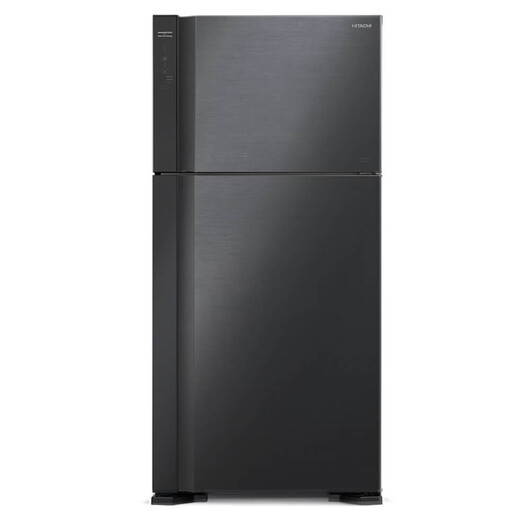 HITACHI 2 DOORS 550L INVERTER FRIDGE - GLASS BLACK (R-V710P7M-1 BBK)